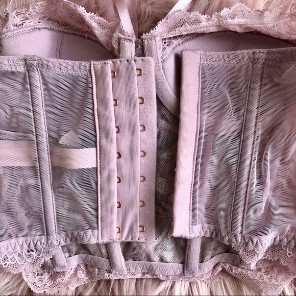 Victoria’s Secret Bustier | Dream Angels Lightly Lined Embroidered Bra Top - Picture 7 of 7